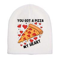 You Got A Pizza My Heart Valentine Day Lover Couple Matching Short Acrylic Beanie