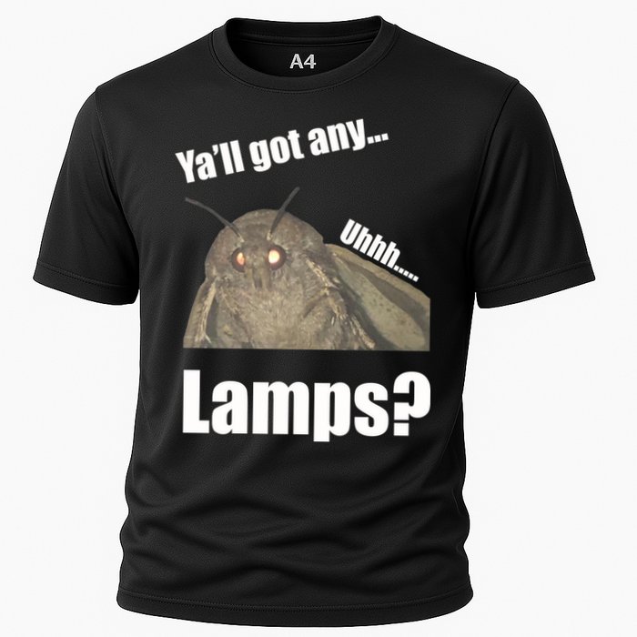 Yall Got Any Lamps Moth Meme Cooling Performance Crew T-Shirt