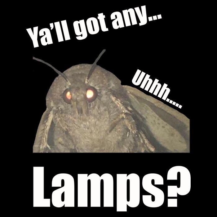 Yall Got Any Lamps Moth Meme Cooling Performance Crew T-Shirt