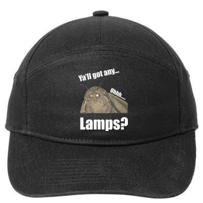Yall Got Any Lamps Moth Meme 7-Panel Snapback Hat