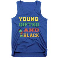 Young Gifted And Black Funny Outfit Meaningful Gift Tank Top