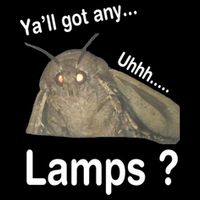 Y'all Got Any Lamps Moth Meme Sustainable Bucket Hat