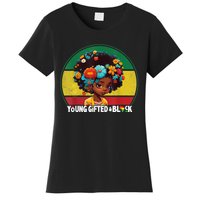 Young Gifted And Black Month History Baby Girl Vintage Women's T-Shirt