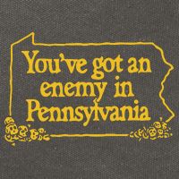 You’Ve Got An Enemy In Pennsylvania Cotton Canvas Backpack