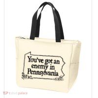 YouVe Got An Enemy In PennsylvaniaS Funny Quote Zip Tote Bag