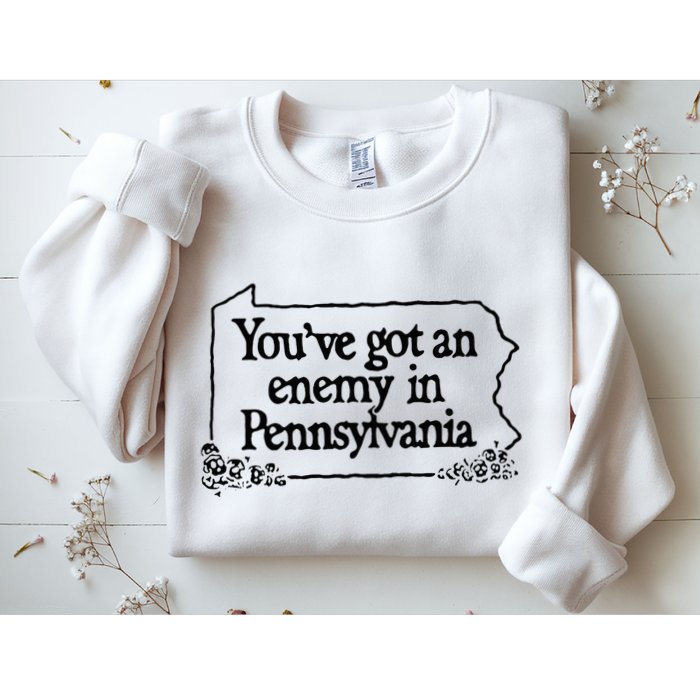 YouVe Got An Enemy In PennsylvaniaS Funny Quote Sweatshirt