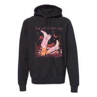 You Got A Fast Car I Want A Ticket To Anywhere Cowboy Boots Premium Hoodie