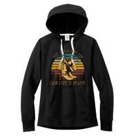 You Got A Fast Car I Want A Ticket To Anywhere Cowboy Boots Women's Fleece Hoodie