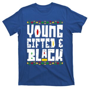 Young Gifted Black Funny Juneteenth Black History Month Gift T-Shirt