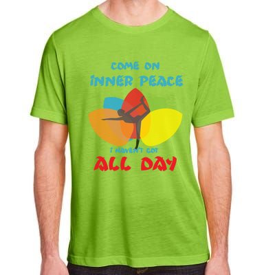 Yoga Gift Balance Inner Peace Chi Harmony Gift Adult ChromaSoft Performance T-Shirt