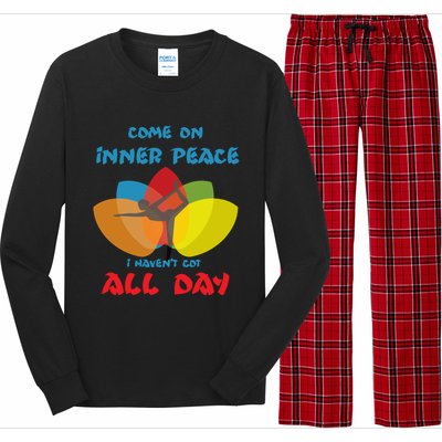 Yoga Gift Balance Inner Peace Chi Harmony Gift Long Sleeve Pajama Set