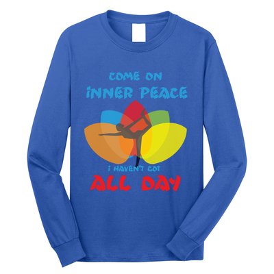 Yoga Gift Balance Inner Peace Chi Harmony Gift Long Sleeve Shirt