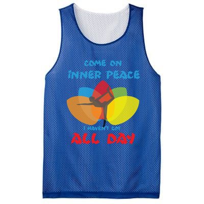 Yoga Gift Balance Inner Peace Chi Harmony Gift Mesh Reversible Basketball Jersey Tank