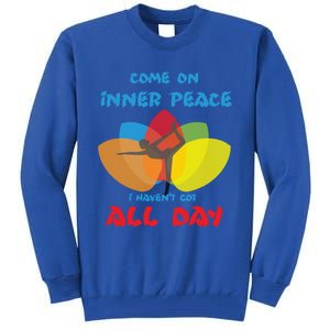 Yoga Gift Balance Inner Peace Chi Harmony Gift Tall Sweatshirt