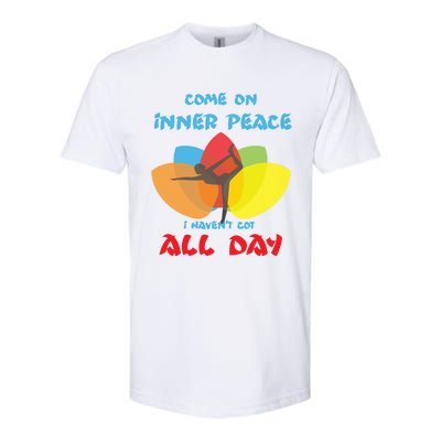 Yoga Gift Balance Inner Peace Chi Harmony Gift Softstyle® CVC T-Shirt