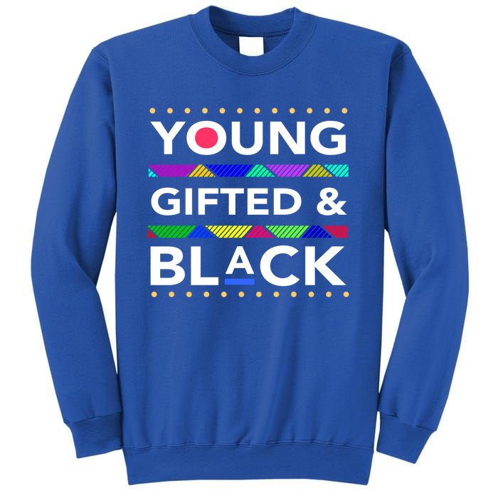 Young Gifted Black4 Black Magic And Black History Gift Sweatshirt