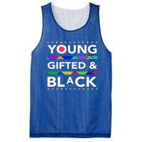 Young Gifted Black4 Black Magic And Black History Gift Mesh Reversible Basketball Jersey Tank