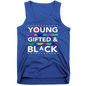 Young Gifted Black4 Black Magic And Black History Gift Tank Top