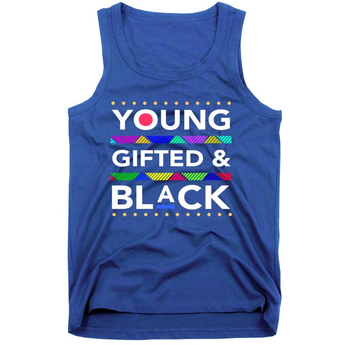 Young Gifted Black4 Black Magic And Black History Gift Tank Top