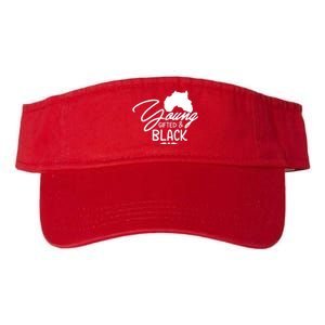 Young Gifted Black Melanin African Black History Month Gift Valucap Bio-Washed Visor