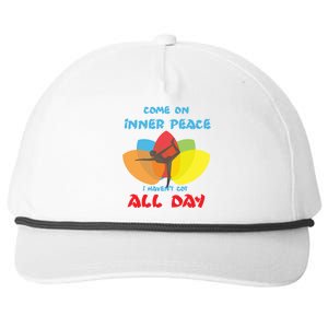 Yoga Gift Balance Inner Peace Chi Harmony Cute Gift Snapback Five-Panel Rope Hat