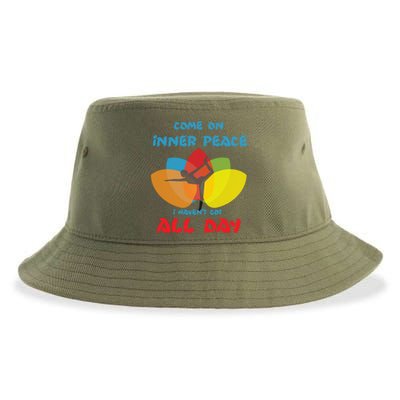 Yoga Gift Balance Inner Peace Chi Harmony Cute Gift Sustainable Bucket Hat