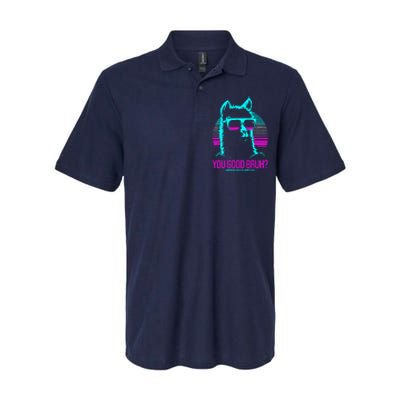 You Good Bruh? Therapytal Health Matters Awareness Softstyle Adult Sport Polo