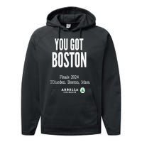 You Got Boston Finals 2024 Performance Fleece Hoodie