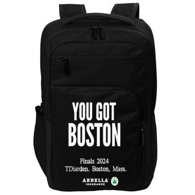 You Got Boston Finals 2024 Impact Tech Backpack