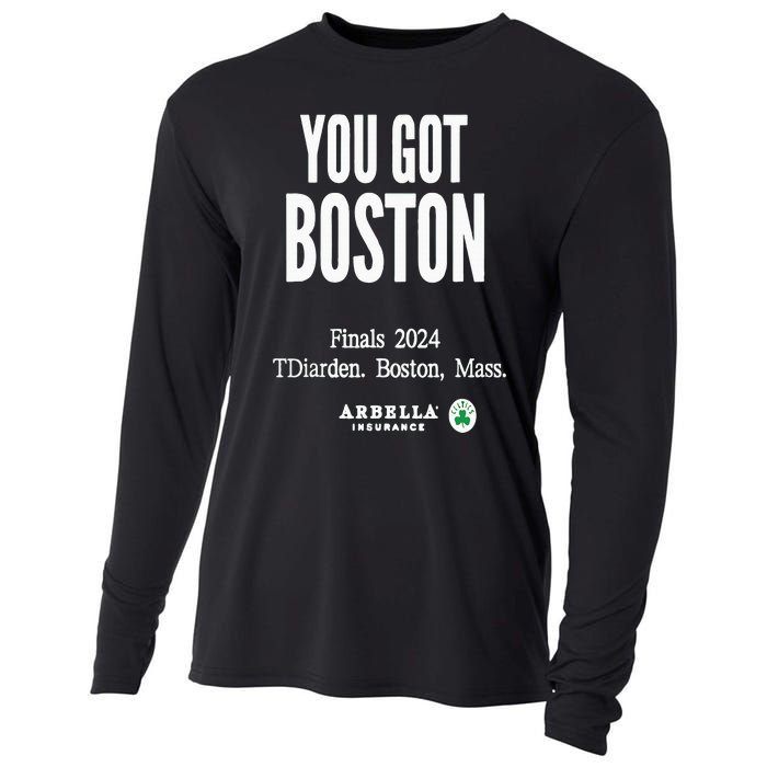 You Got Boston Finals 2024 Cooling Performance Long Sleeve Crew