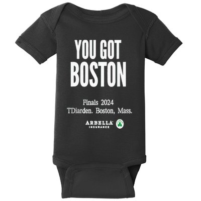 You Got Boston Finals 2024 Baby Bodysuit