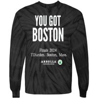 You Got Boston Finals 2024 Tie-Dye Long Sleeve Shirt