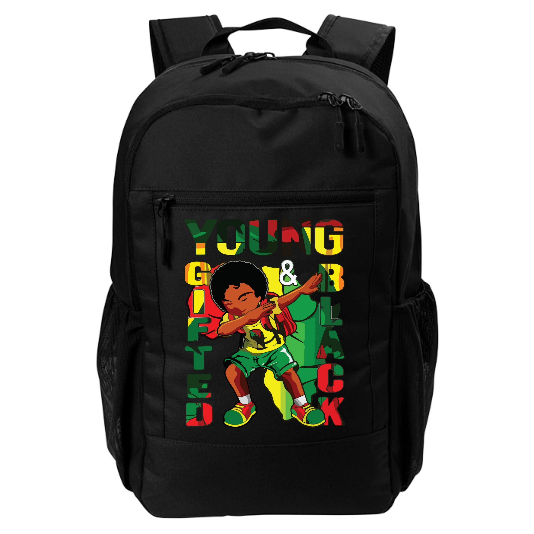 Young Gifted & Black History Month Cute Dabbing Backpack