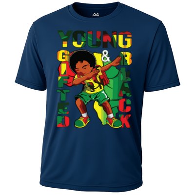 Young Gifted & Black History Month Cute Dabbing Performance Shirt