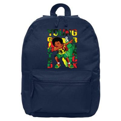 Young Gifted & Black History Month Cute Dabbing 16 in Basic Backpack
