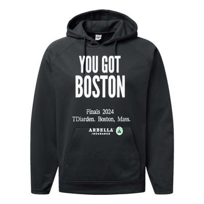 You Got Boston Finals 2024 Performance Fleece Hoodie