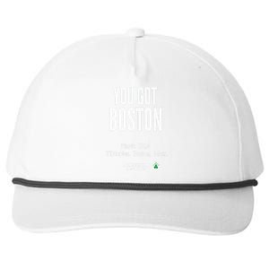 You Got Boston Finals 2024 Snapback Five-Panel Rope Hat