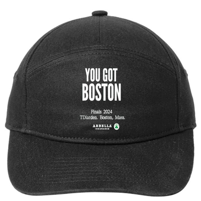 You Got Boston Finals 2024 7-Panel Snapback Hat