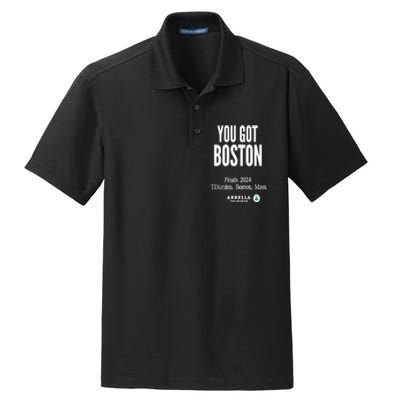 You Got Boston Finals 2024 Dry Zone Grid Polo