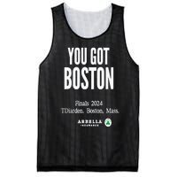 You Got Boston Finals 2024 Mesh Reversible Basketball Jersey Tank