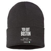 You Got Boston Finals 2024 Sustainable Knit Beanie