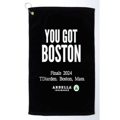 You Got Boston Finals 2024 Platinum Collection Golf Towel