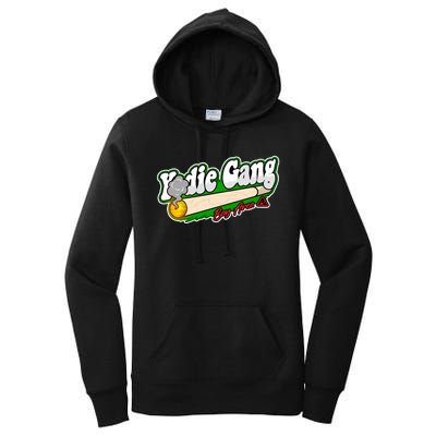 Yodie Gang Bay Area Baseball Logo Women's Pullover Hoodie