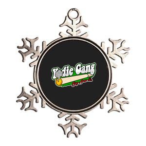 Yodie Gang Bay Area Baseball Logo Metallic Star Ornament