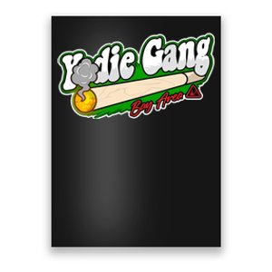 Yodie Gang Bay Area Baseball Logo Poster