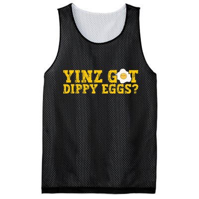 Yinz Got Dippy Eggs Jagoff Pittsburgh Pennsylvania Yinzer Mesh Reversible Basketball Jersey Tank