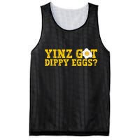 Yinz Got Dippy Eggs Jagoff Pittsburgh Pennsylvania Yinzer Mesh Reversible Basketball Jersey Tank
