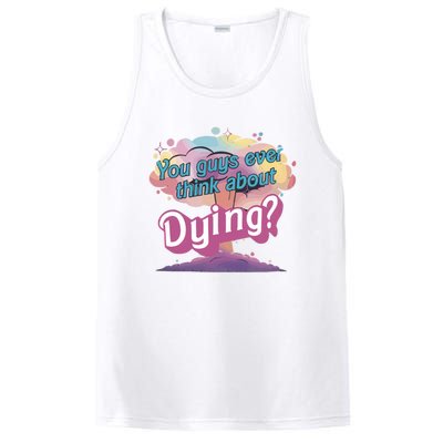 You Guys Ever Think About Dying Vintage Funny Bar Bie Doll PosiCharge Competitor Tank