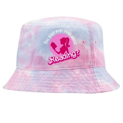 You Guys Ever Think About Reading Tie-Dyed Bucket Hat