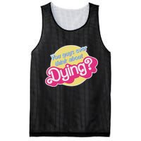 You Guys Ever Think About Dying Mesh Reversible Basketball Jersey Tank